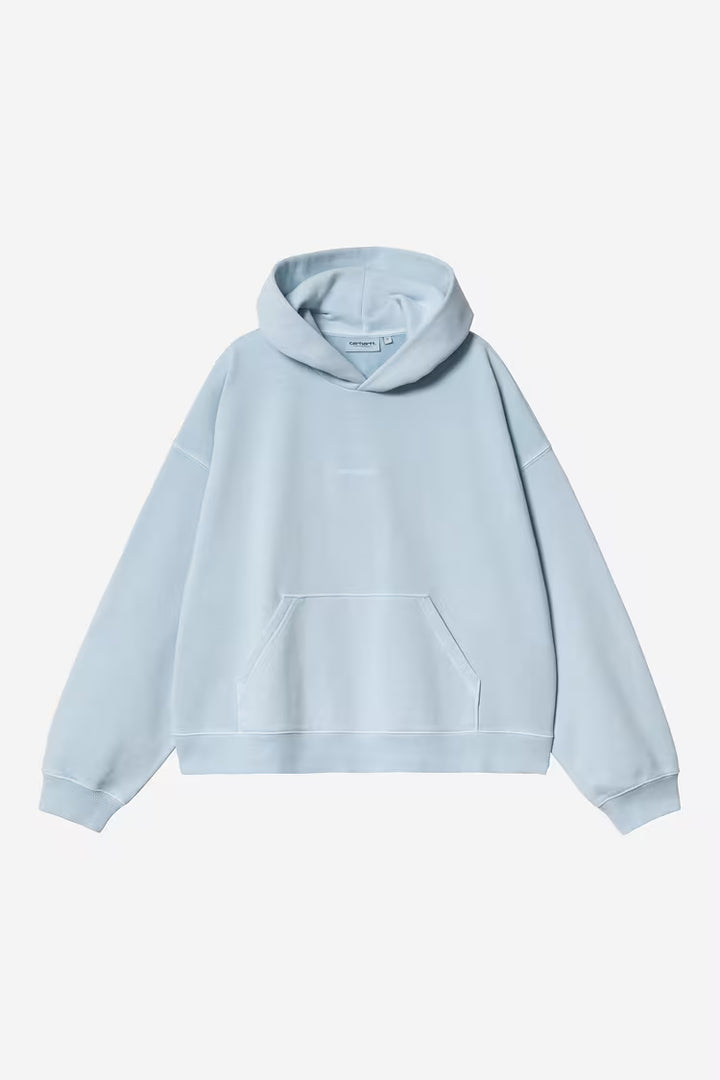 W' Hooded Benton Sweat Air Sky / Garment Dyed