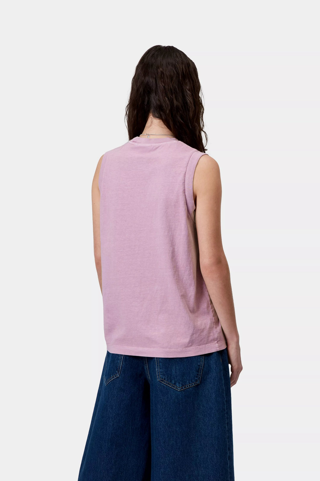 W' Nelson A-shirt Gentle Purple, Garment Dyed - The Road 1380