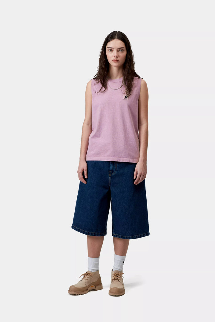 W' Nelson A-shirt Gentle Purple, Garment Dyed - The Road 1380
