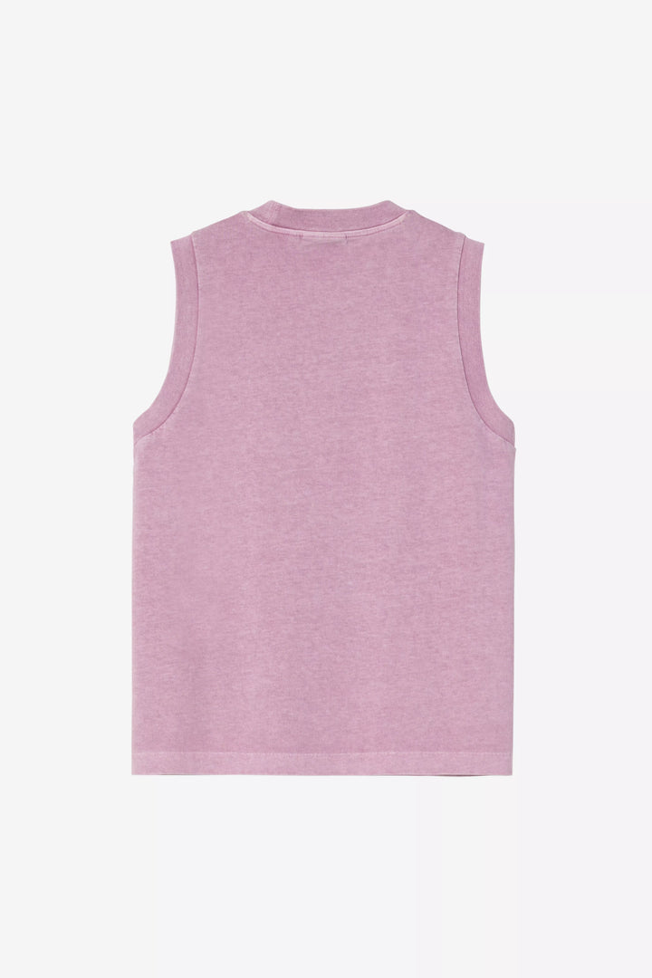 W' Nelson A-shirt Gentle Purple, Garment Dyed - The Road 1380