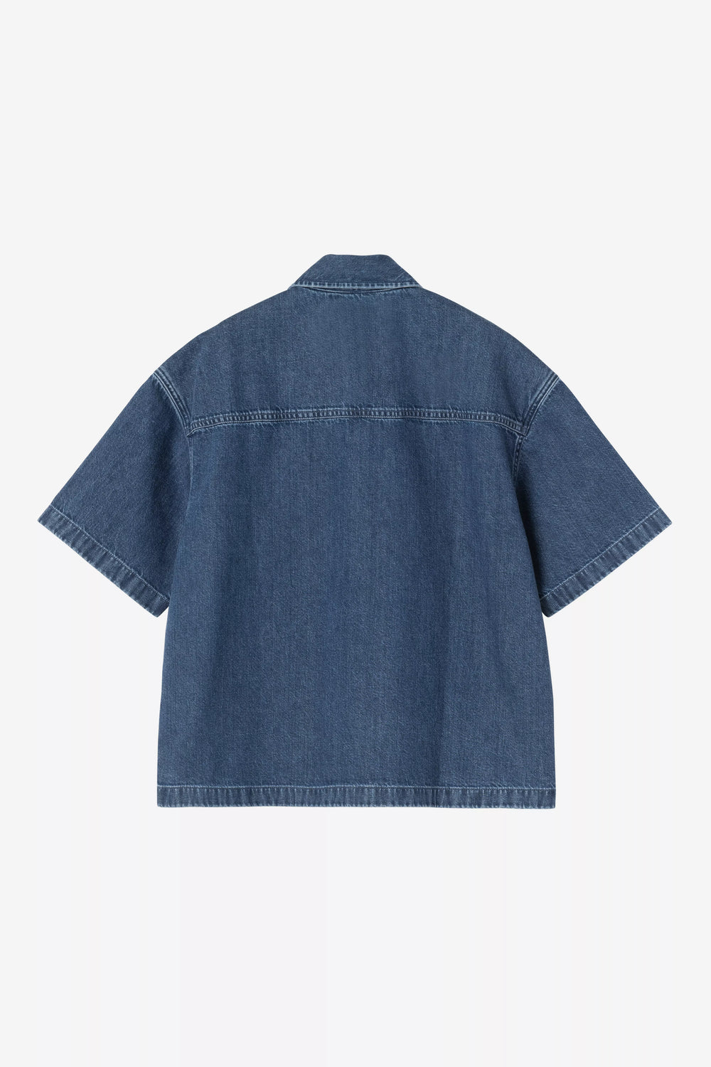 W' S/S Lovilia Shirt Blue Stone Washed - The Road 1380