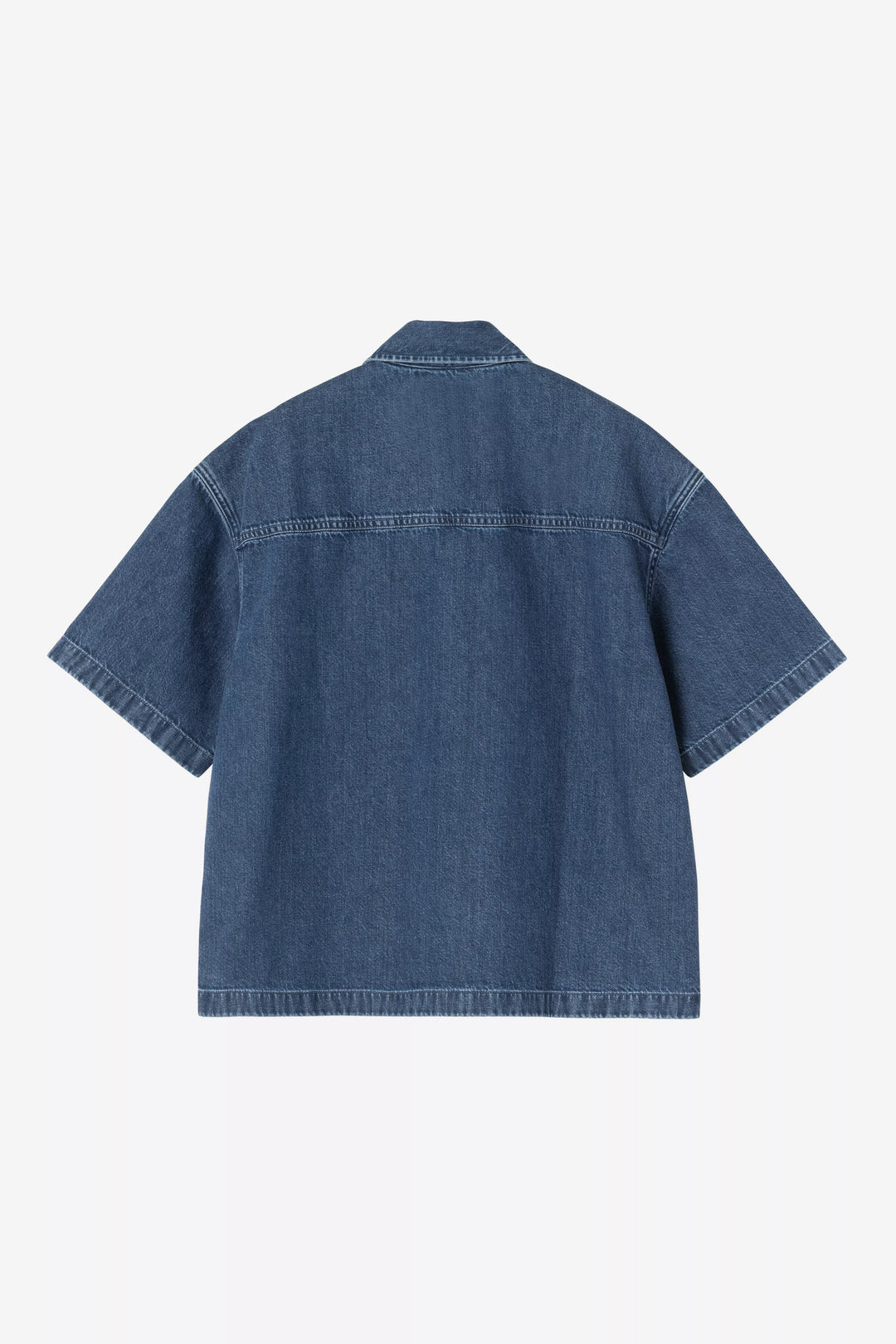 W' S/S Lovilia Shirt Blue Stone Washed - The Road 1380