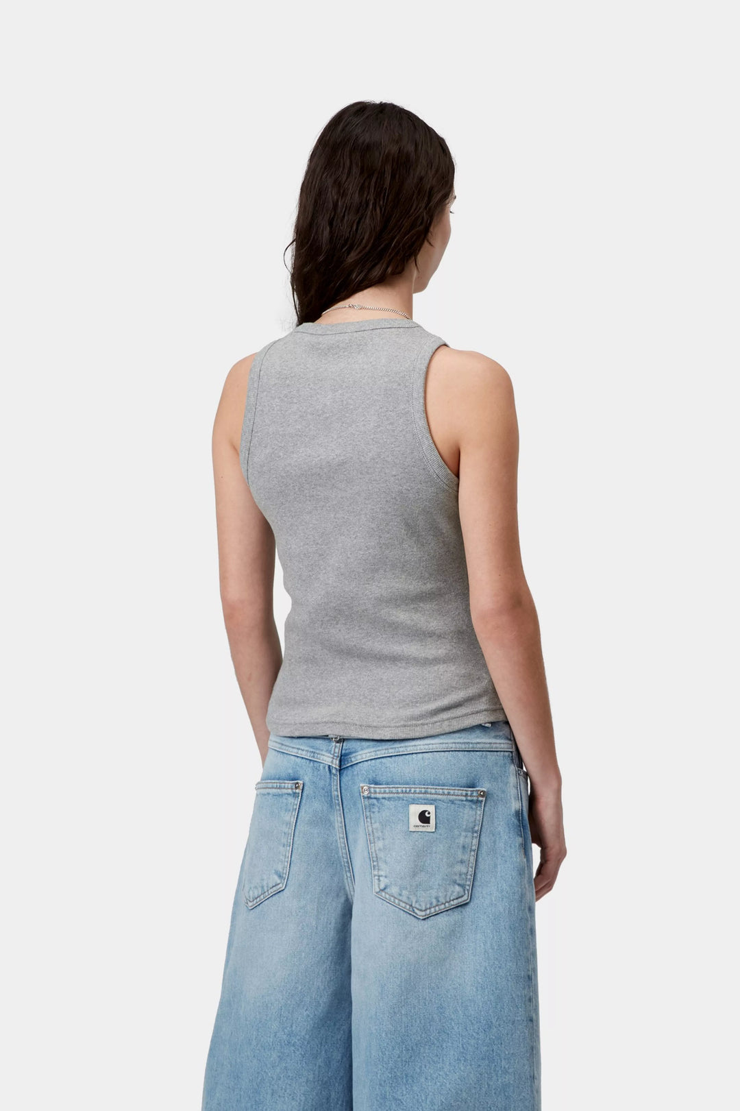 W' Philips A-shirt Grey Heather - The Road 1380