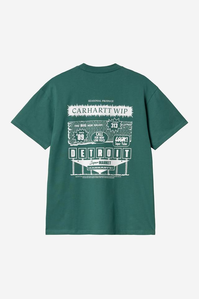 S/S Catalogue T-shirt Rainforest / White