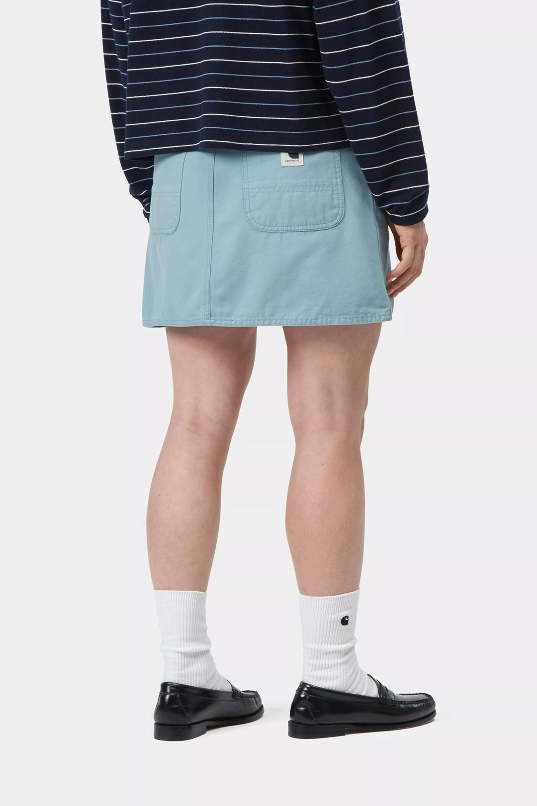 W' Maeve Double Knee Skirt Tourmaline, Stone Washed