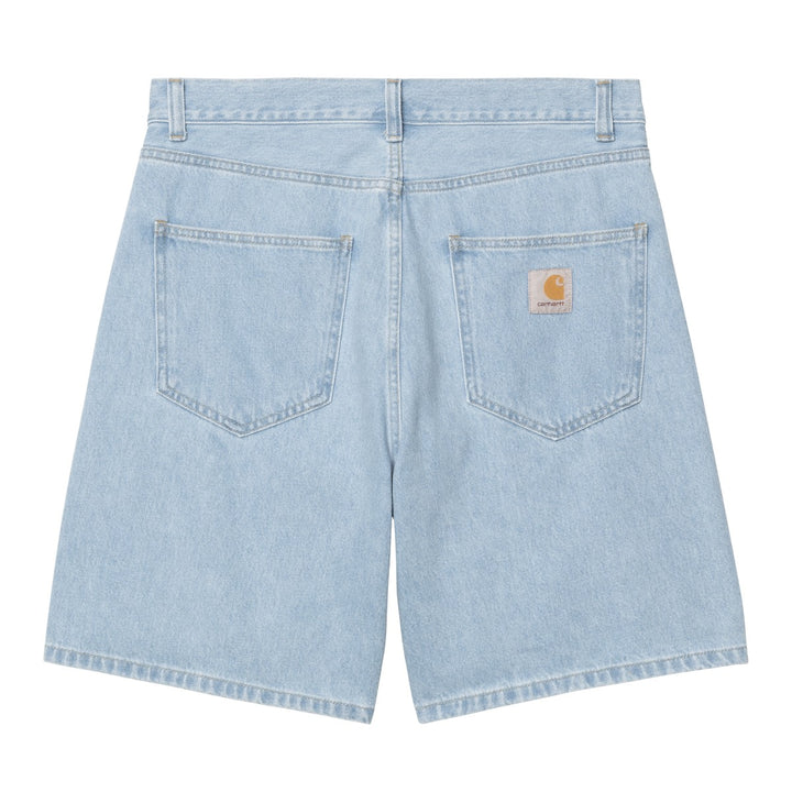 Nolan Short Blue Bleached - The Road 1380