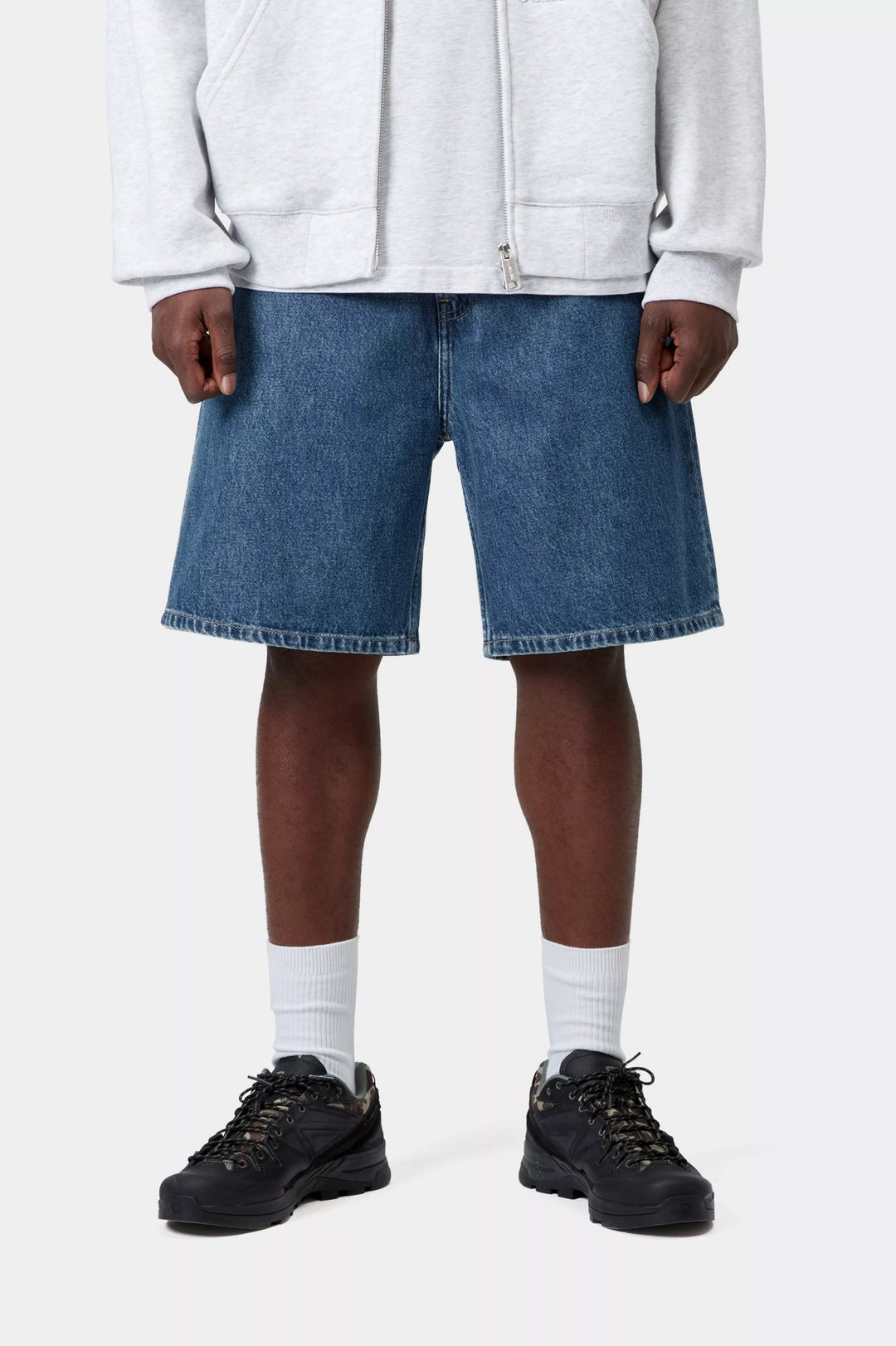 Nolan Short Blue Heavy Stone Wash - The Road 1380