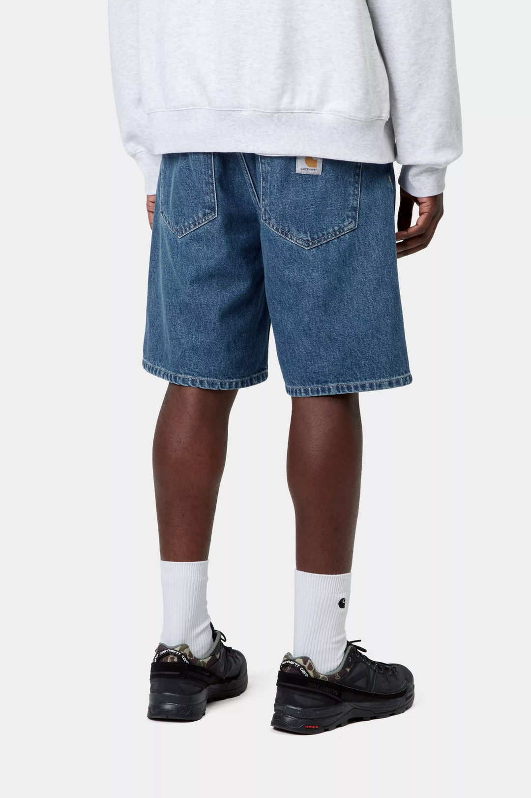 Nolan Short Blue Heavy Stone Wash - The Road 1380