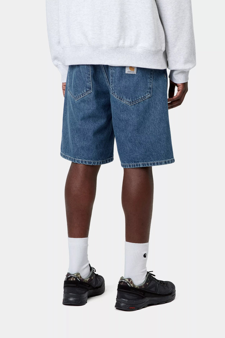 Nolan Short Blue Heavy Stone Wash - The Road 1380