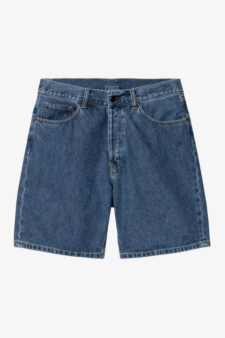 Nolan Short Blue Heavy Stone Wash - The Road 1380