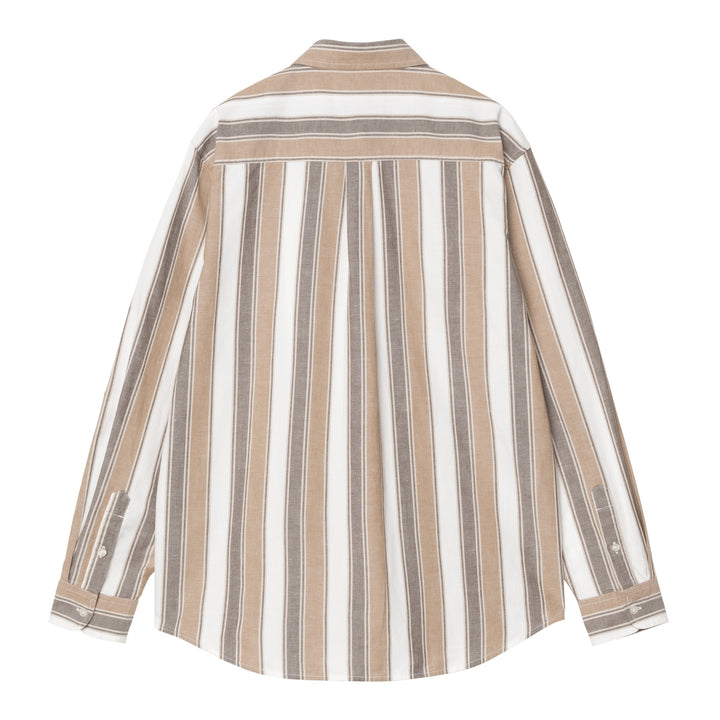 L/S Kendricks Shirt Kendricks Stripe, Liberica