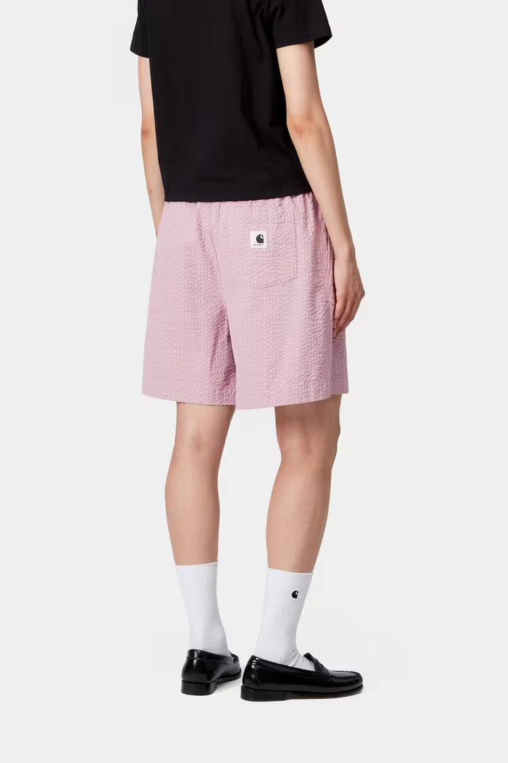 W' Toland Short Toland Stripe, Pink Fog