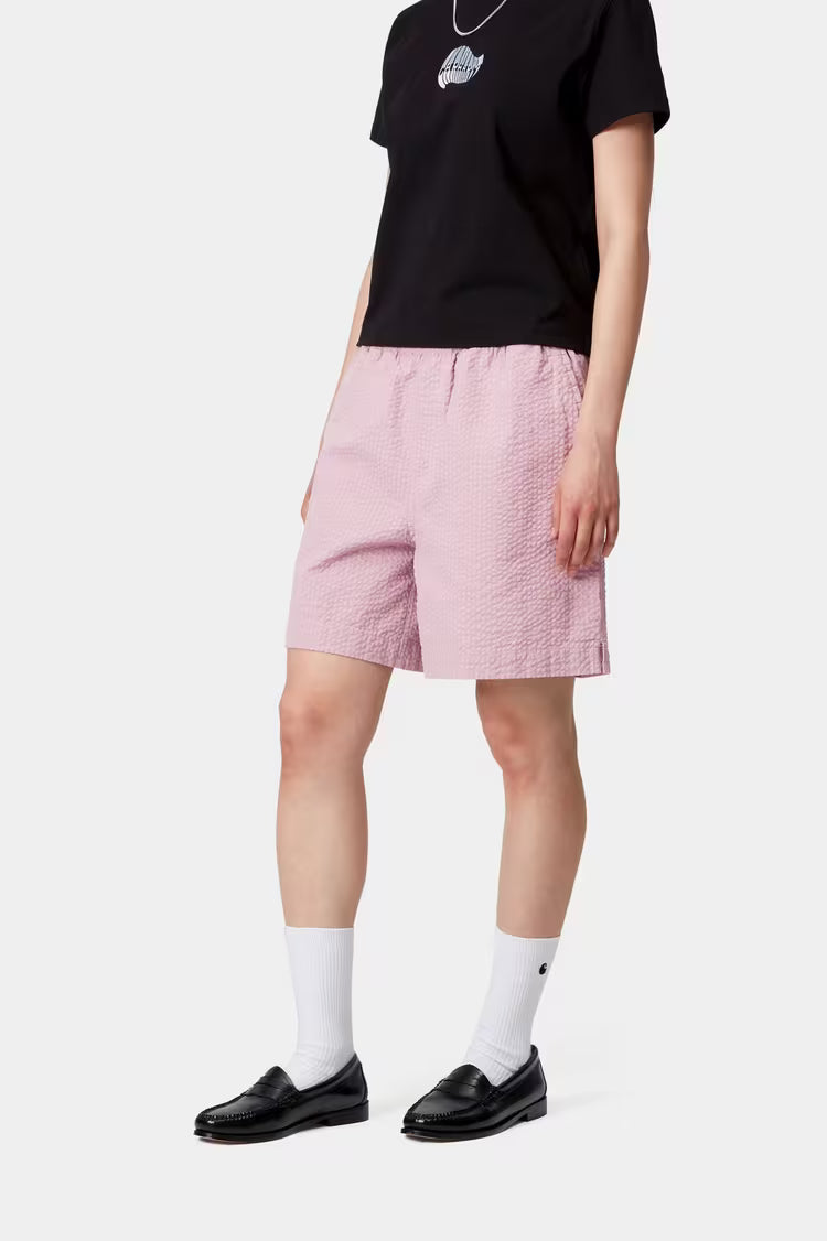 W' Toland Short Toland Stripe, Pink Fog