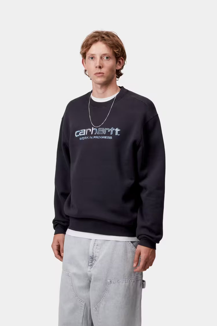 Solar Chrome Sweat Dark Navy