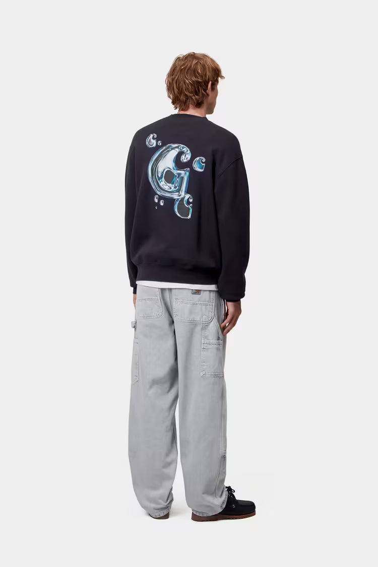 Solar Chrome Sweat Dark Navy