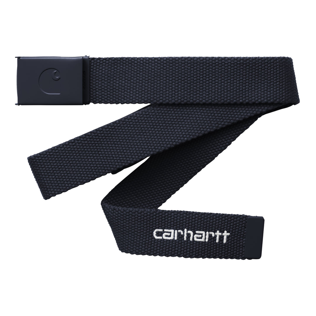 C-logo Belt Tonal Dark Navy / White