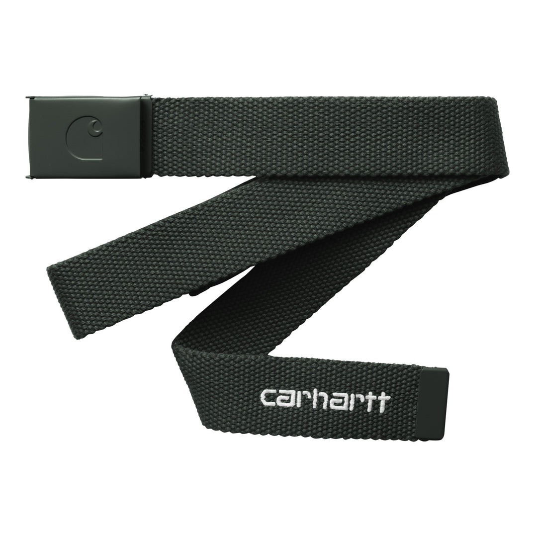 C-logo Belt Tonal Raven / White