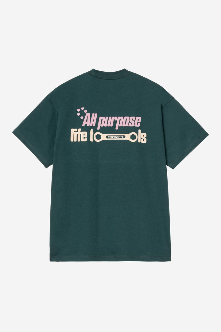 S/S All Tools T-shirt Deep Lagoon