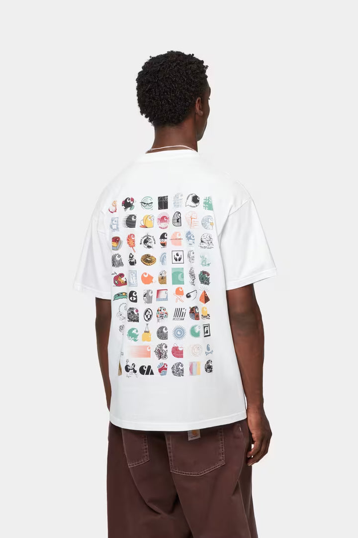 S/S C Logo Archive T-shirt White