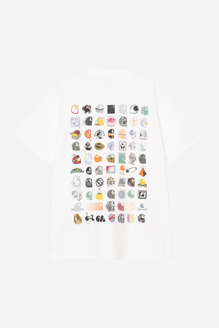 S/S C Logo Archive T-shirt White