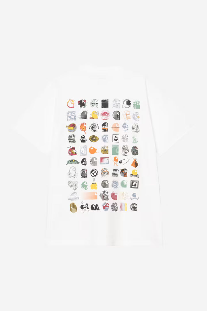 S/S C Logo Archive T-shirt White