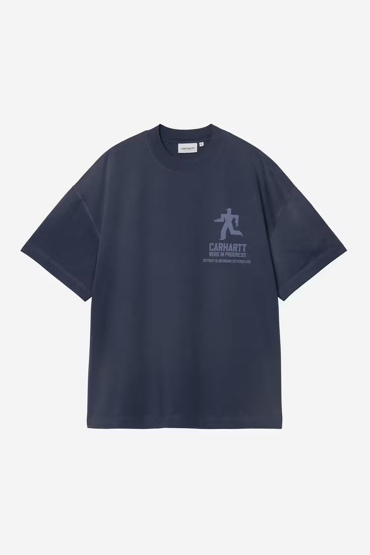 S/S Distance T-shirt Jupiter / Stone Dyed