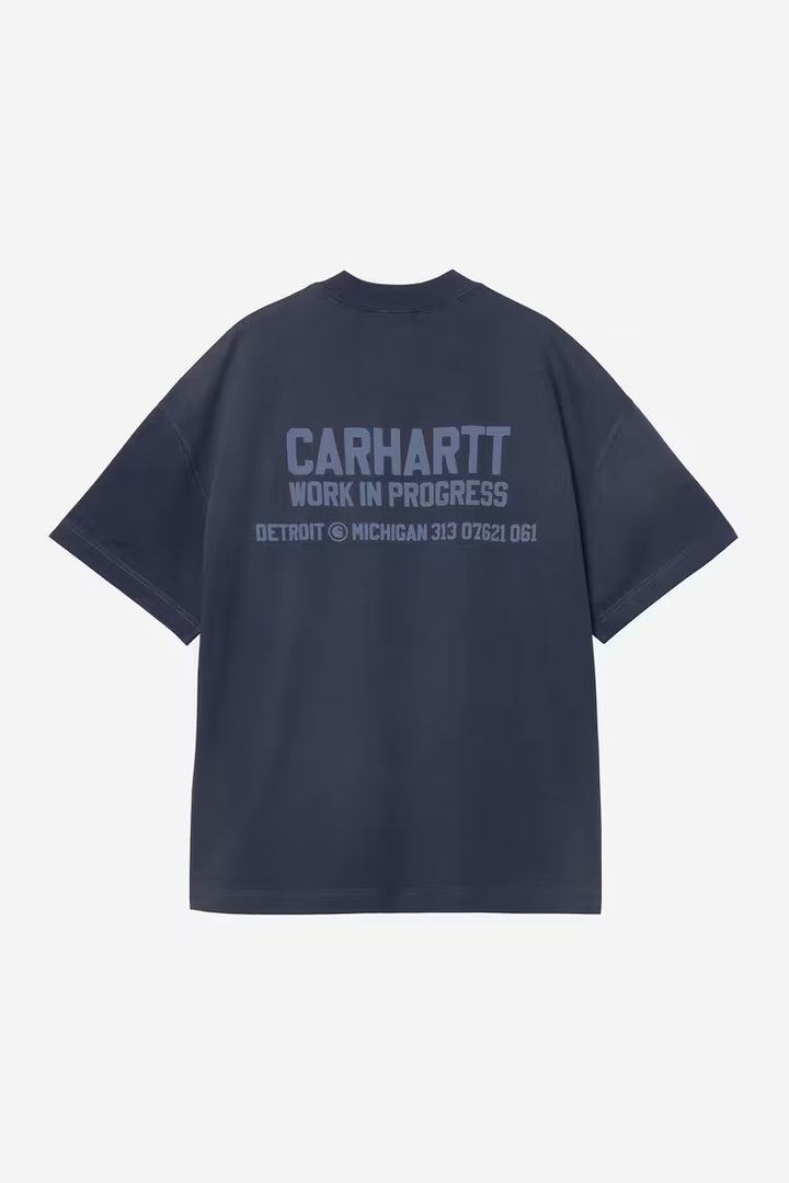 S/S Distance T-shirt Jupiter / Stone Dyed