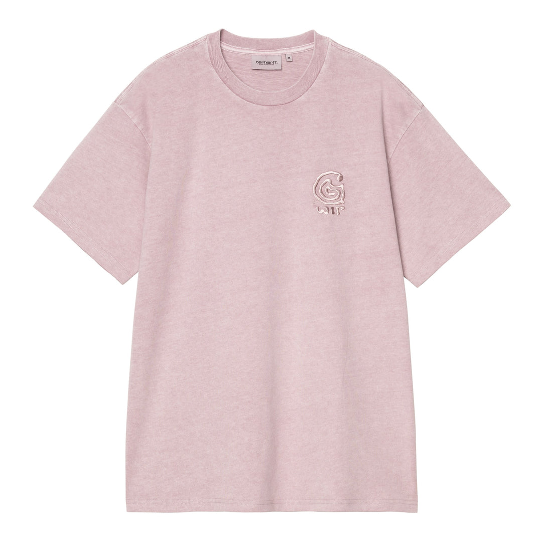S/S Helix Redux T-shirt Pink Fog / Garment Dyed