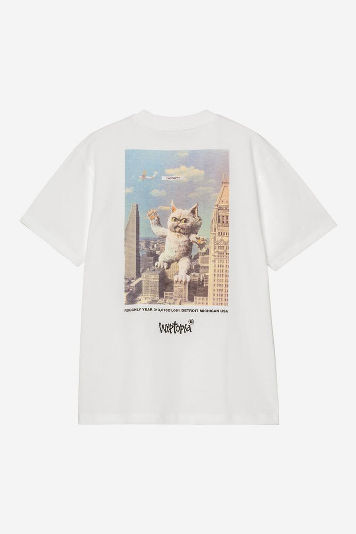 W' S/S Wiptopia T-shirt White