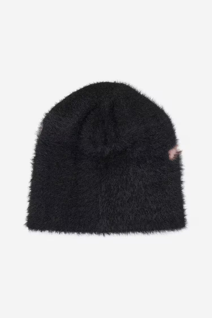 Chedda Beanie Black / Glassy Pink