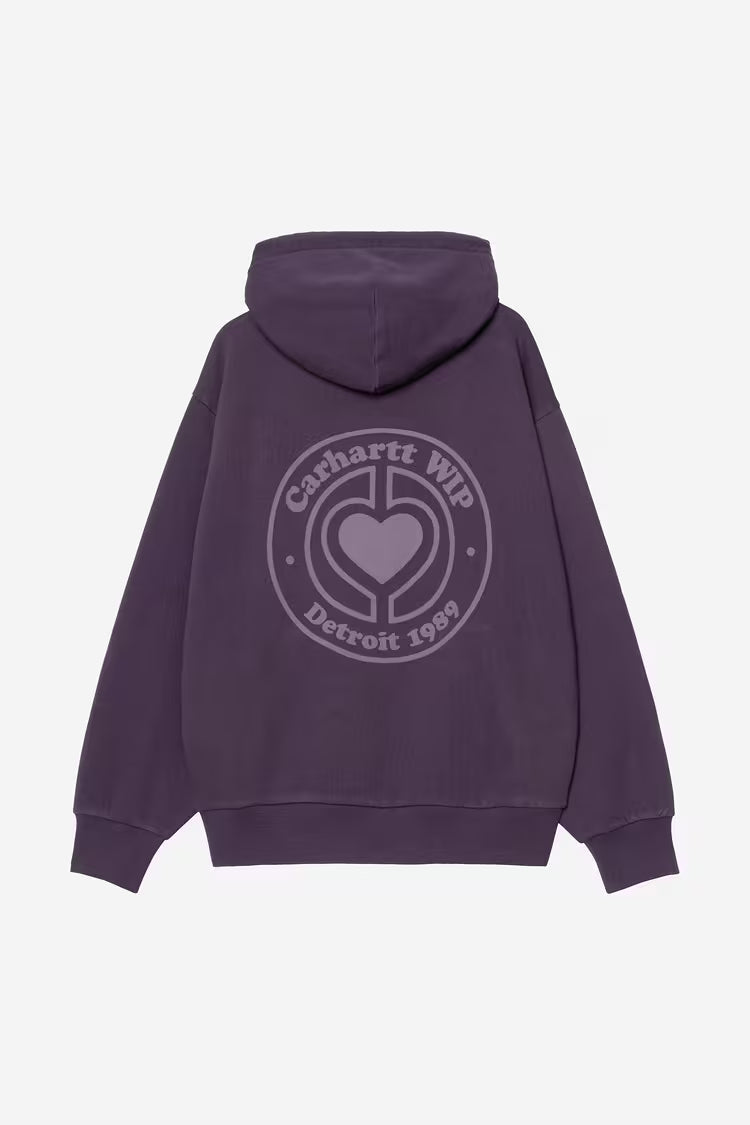 W' Hooded Modality Sweat Lokers / Stone Dyed