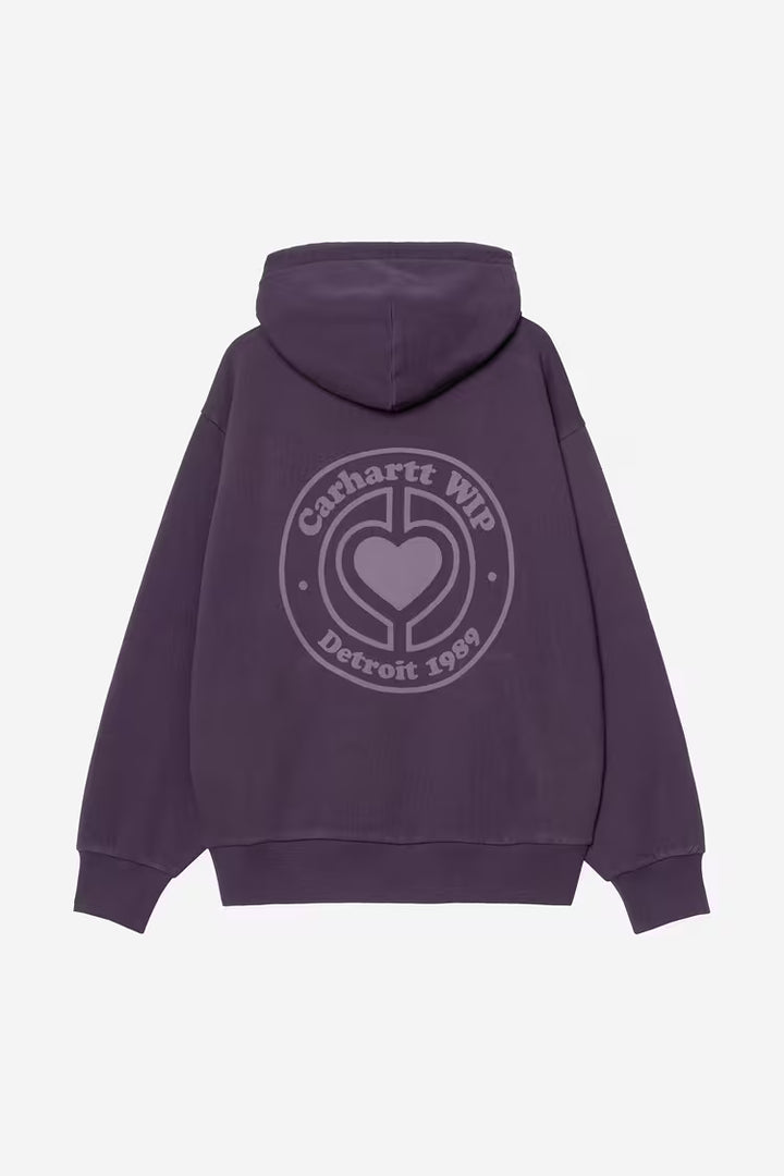 W' Hooded Modality Sweat Lokers / Stone Dyed