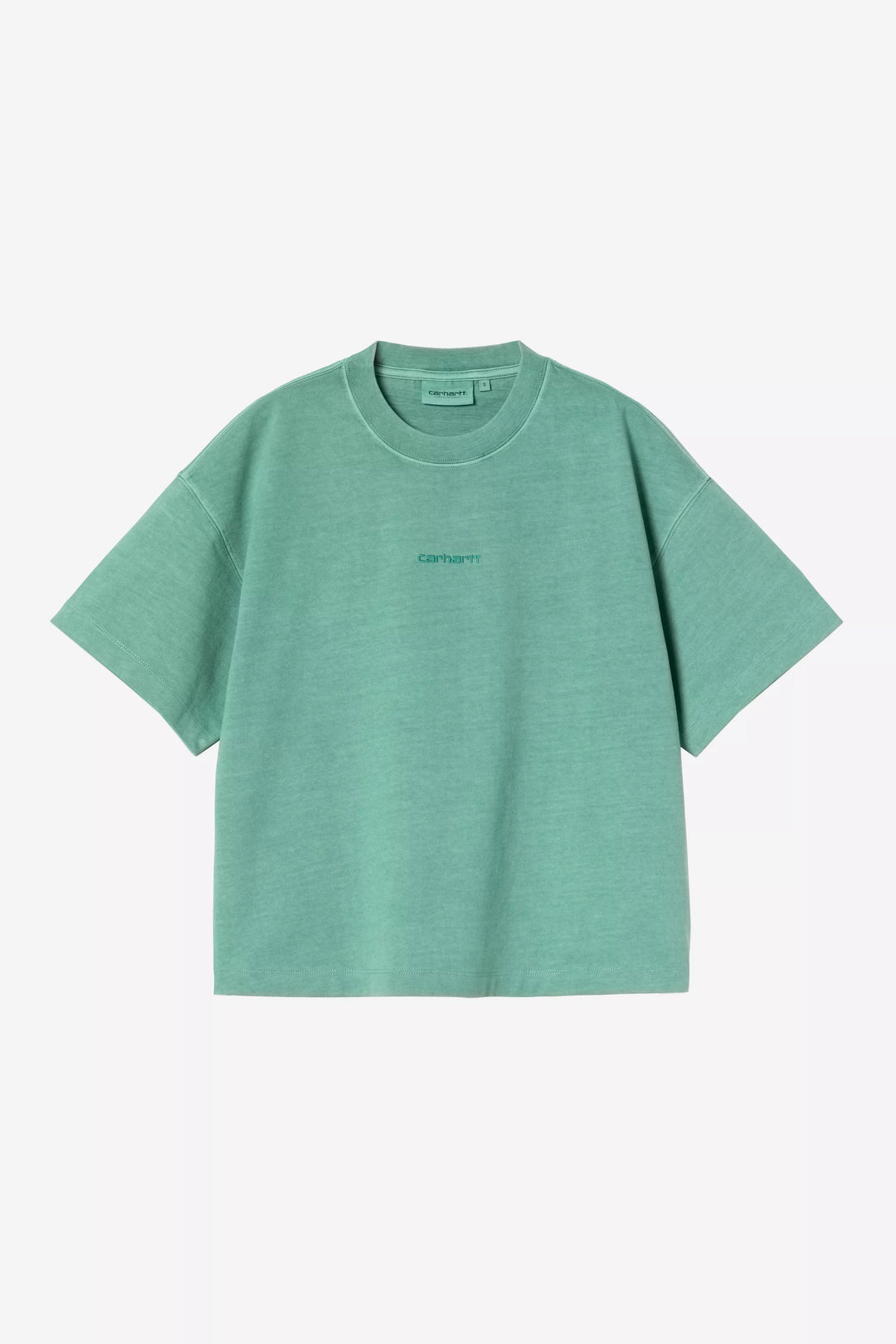W' S/S Benton T-shirt Lily, Garment Dyed - The Road 1380