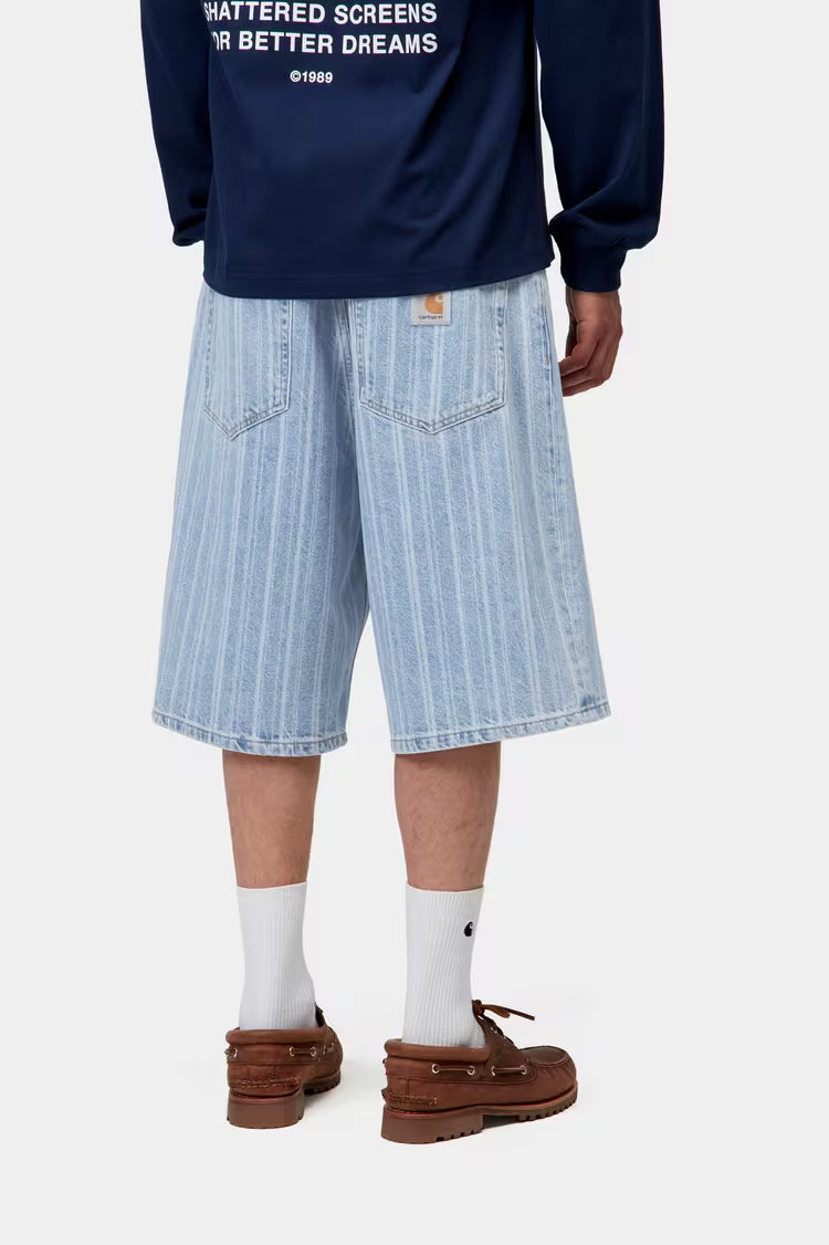 Rylan Short Rylan Stripe, Blue / Stone Bleached