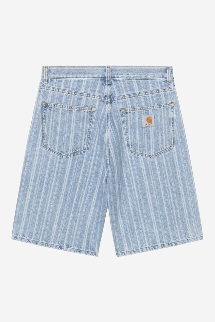 Rylan Short Rylan Stripe, Blue / Stone Bleached