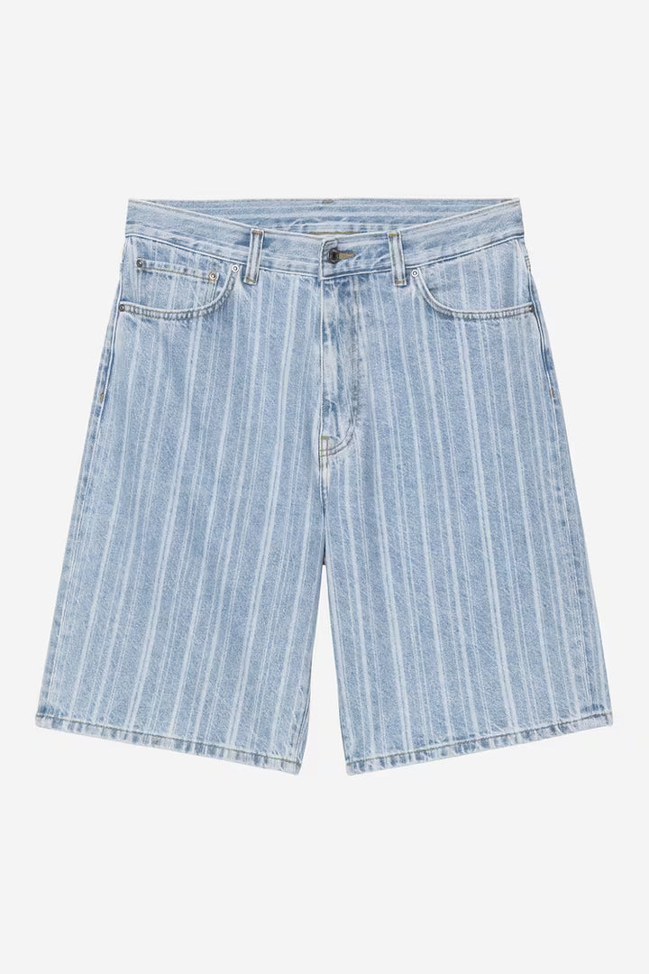 Rylan Short Rylan Stripe, Blue / Stone Bleached