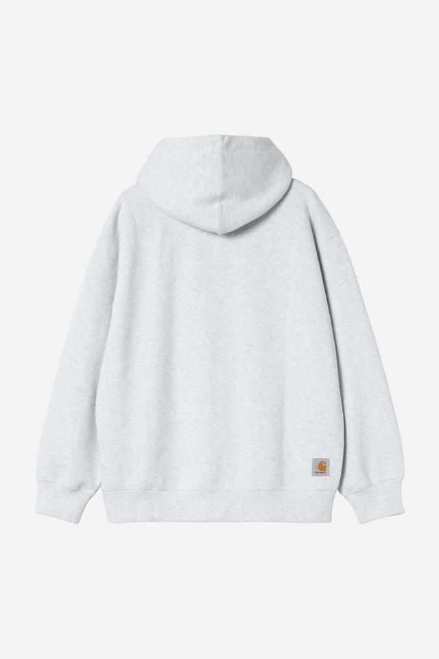Hooded Mini Wip Sweat Jacket Ash Heather / Stone Washed
