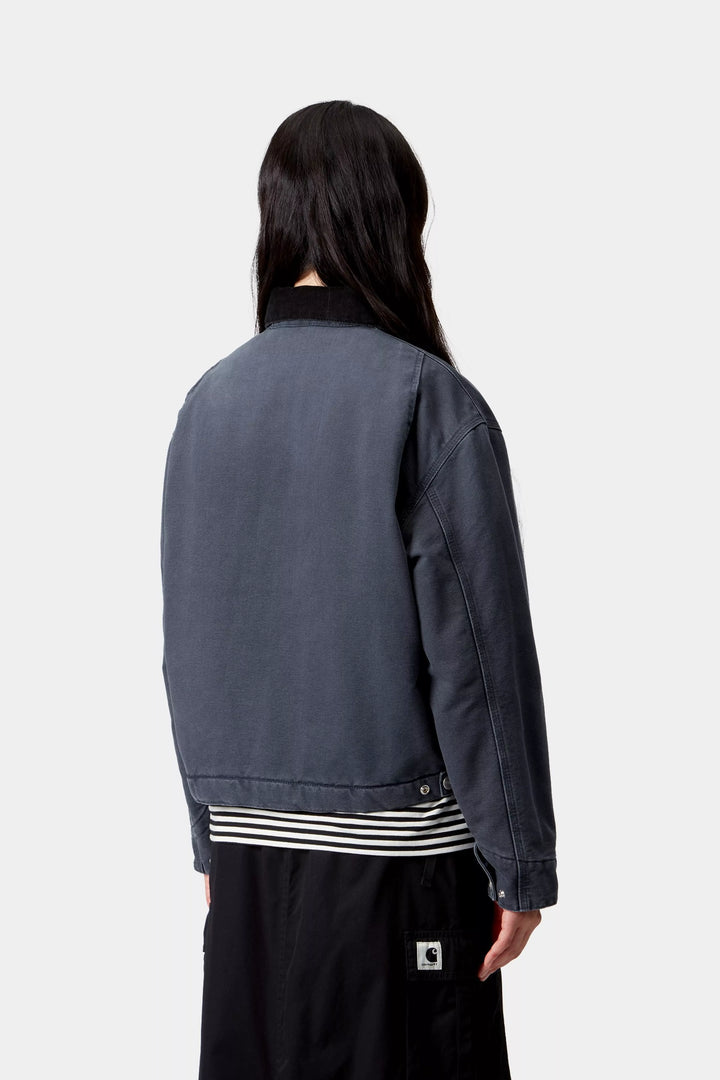 W' Og Detroit Jacket Dark Navy / Black / Stone Canvas