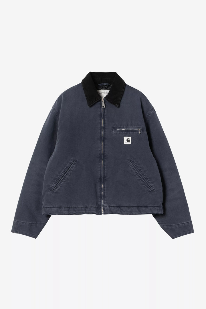 W' Og Detroit Jacket Dark Navy / Black / Stone Canvas
