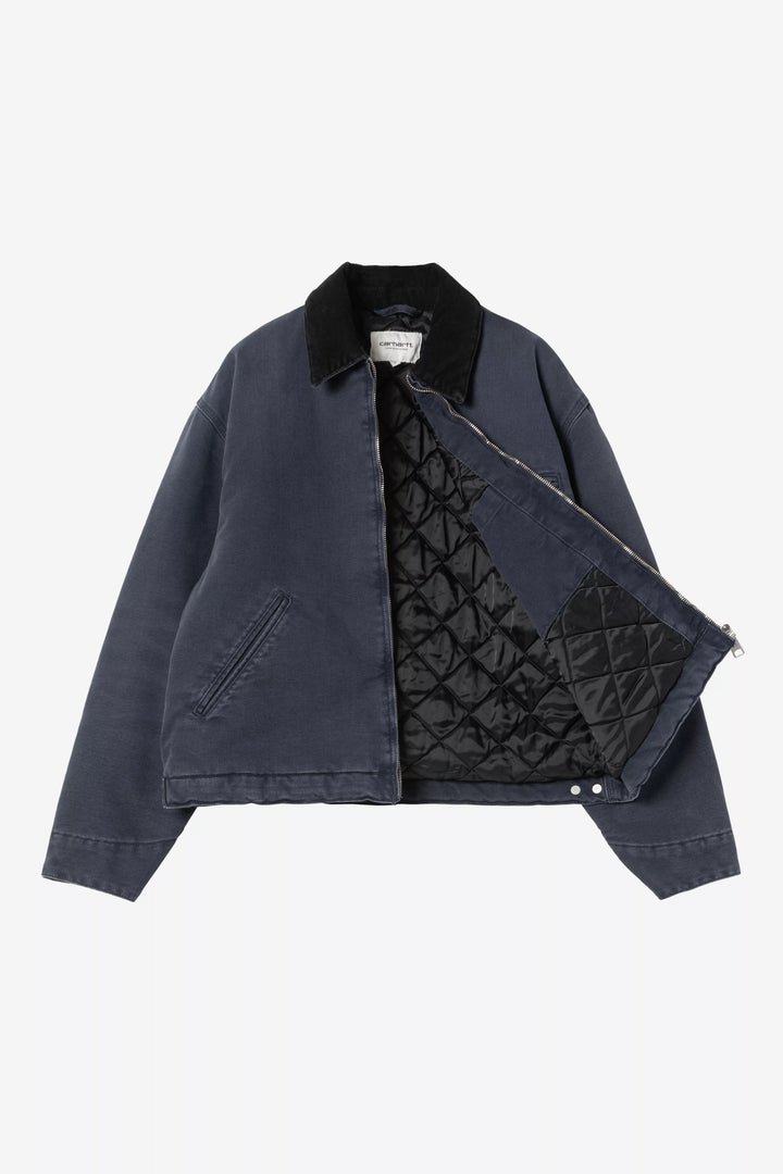 W' Og Detroit Jacket Dark Navy / Black / Stone Canvas