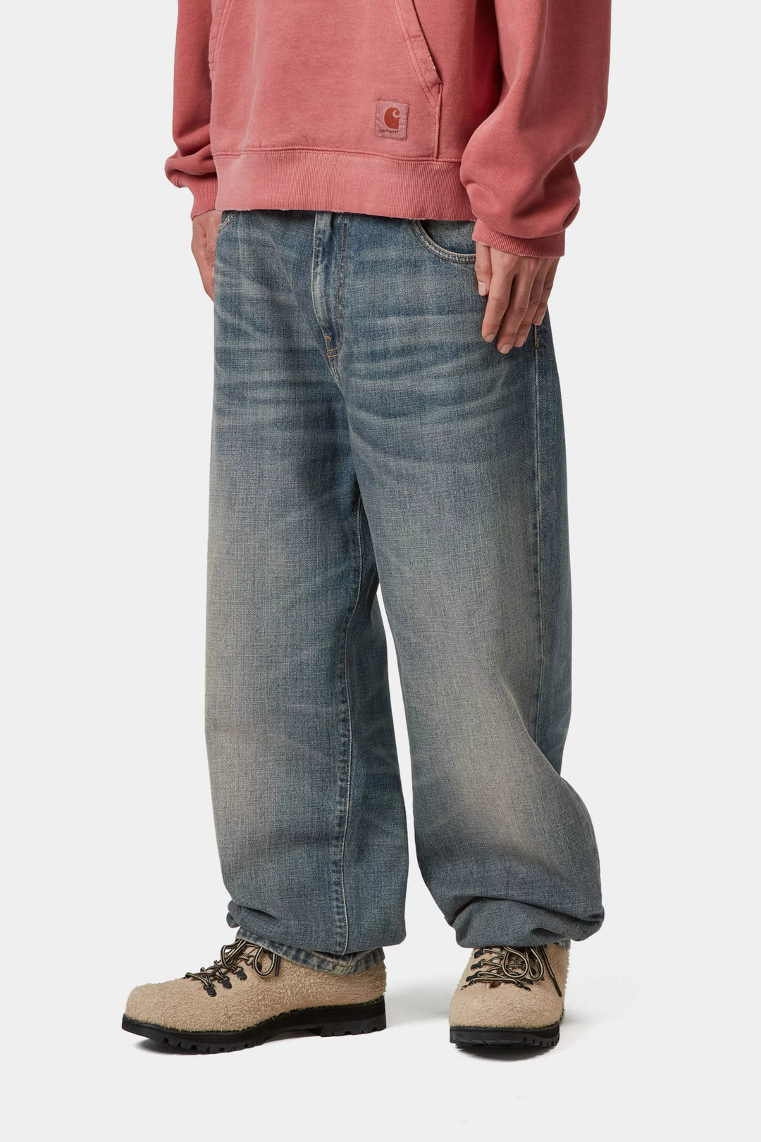 Aaron Pant Blue / Worn Used Wash - The Road 1380