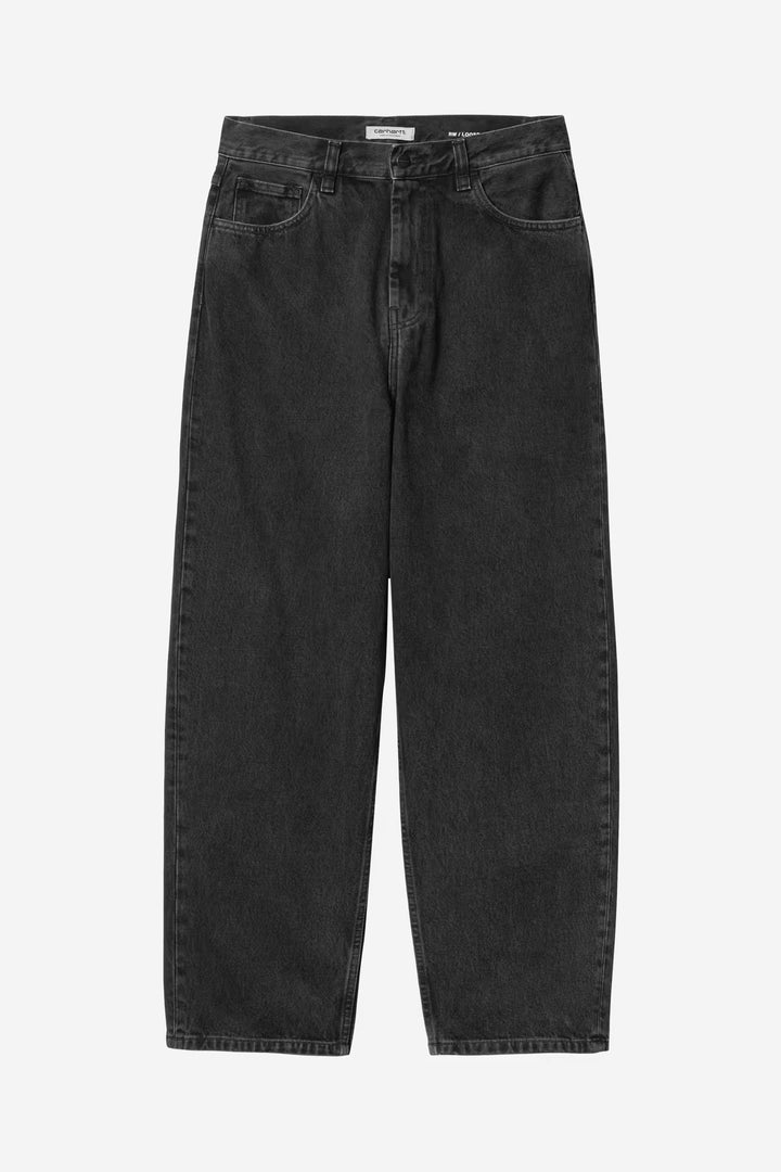 W' Brandon Pant Black Stone Washed