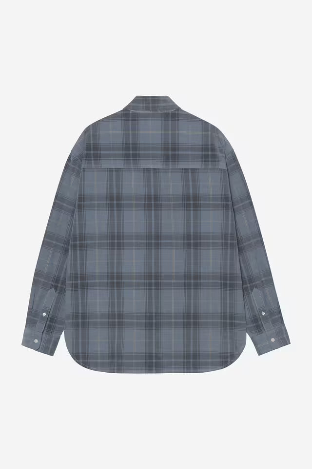 L/S Wilber Shirt Wilber Check, Velvet Blue