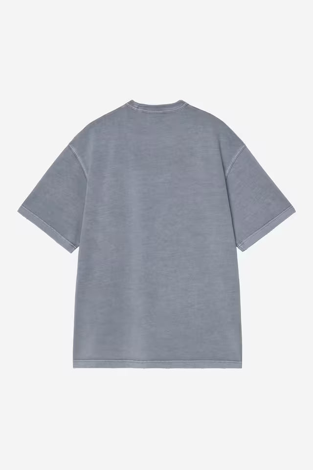 S/S Torion Pocket T-shirt Office Blue, Grind Wash