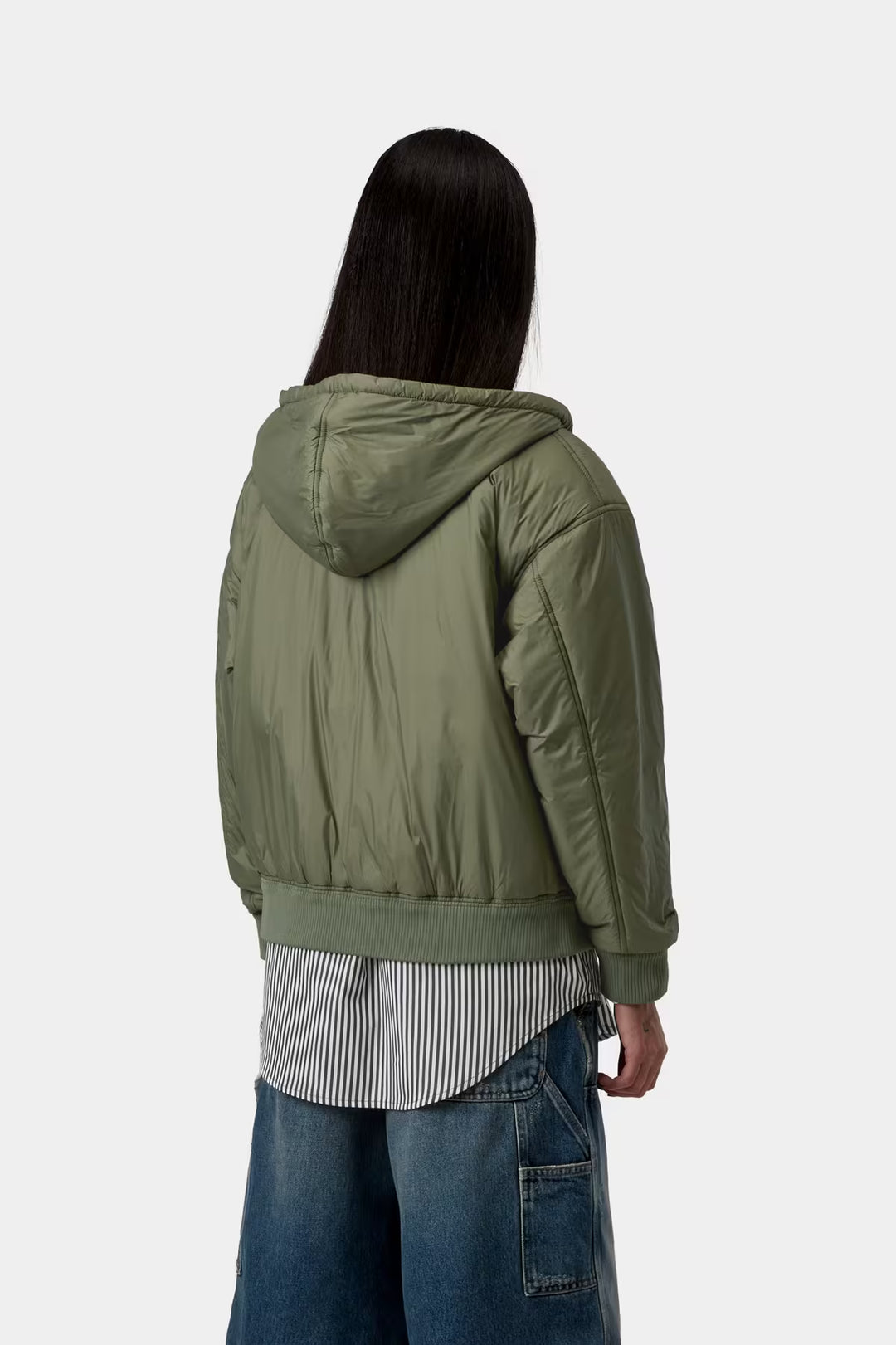 W' Hooded Gadd Jacket Dollar Green