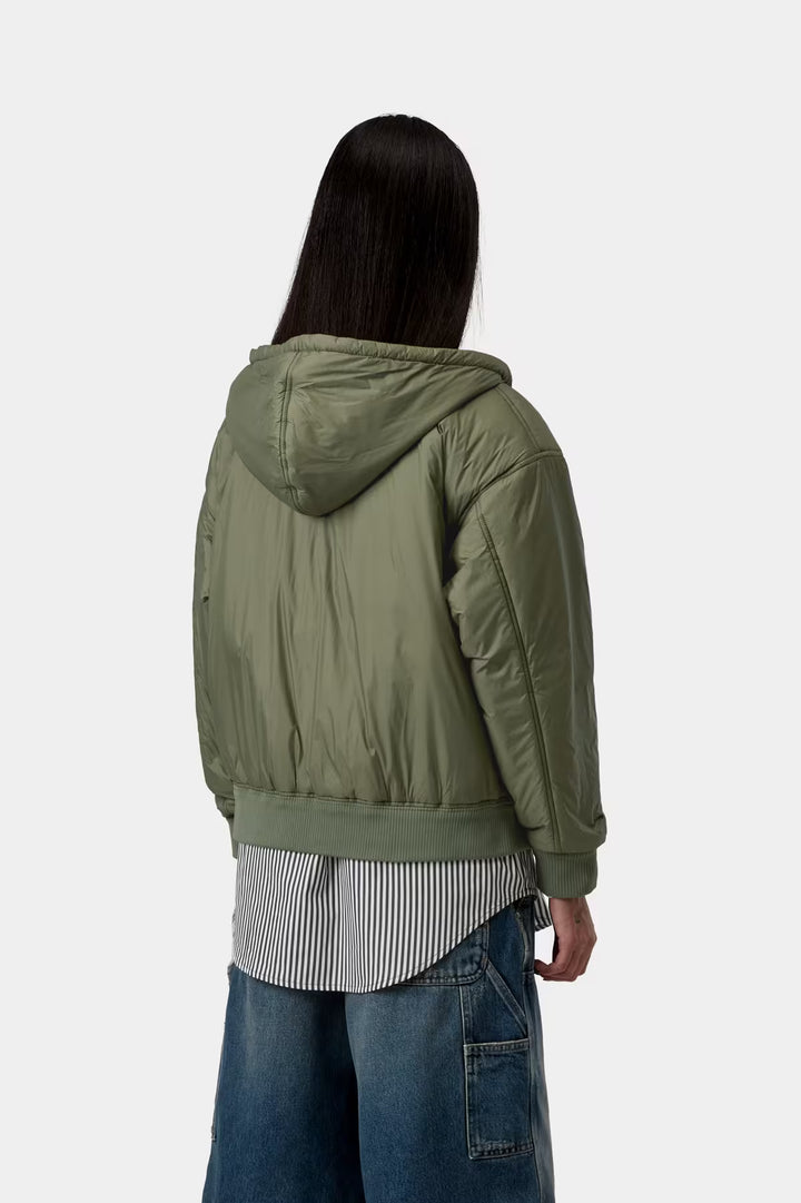 W' Hooded Gadd Jacket Dollar Green