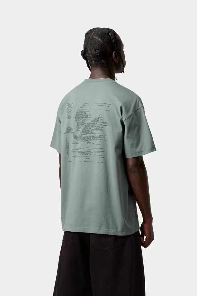 S/S Punched T-shirt Velvet Green
