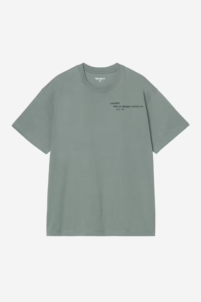 S/S Punched T-shirt Velvet Green