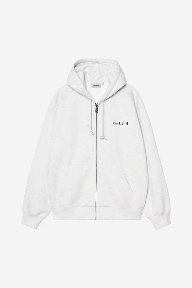 Hooded Archive Lines Jacket Ash Heather