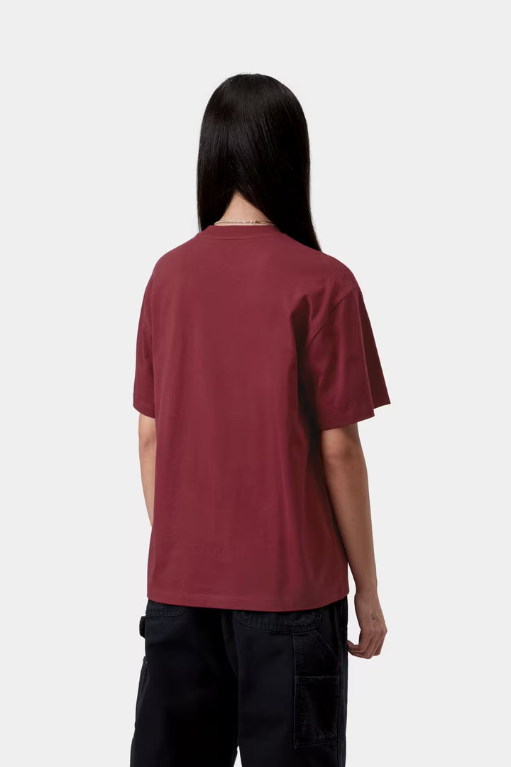 W' S/S Clover T-shirt Marsala